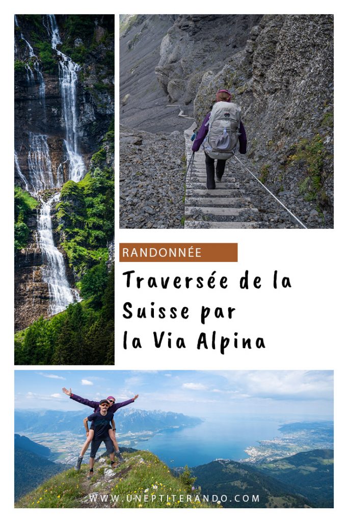 Pinterest - Notre traversée de la Suisse par la Via Alpina